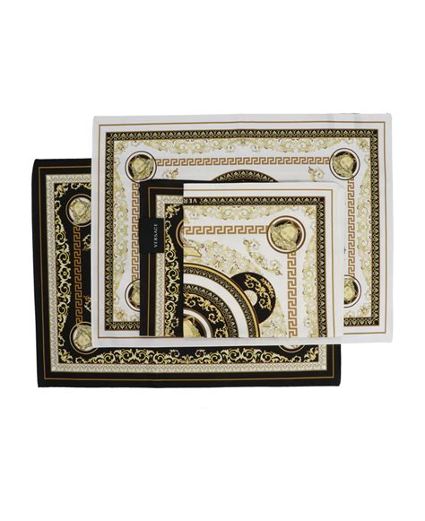 versace table cloth and napkins|Versace dinnerware for sale.